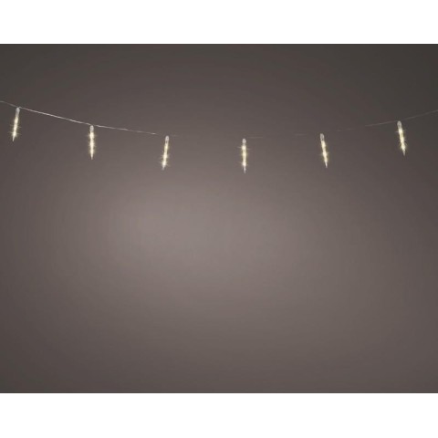 GHIACCIOLI LUCI 8 LED 2.8 MT.
